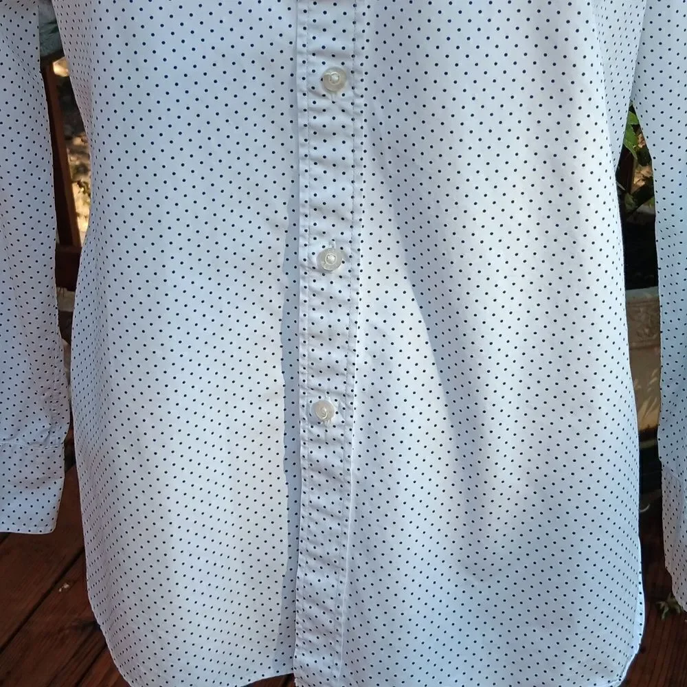 J. Crew crisp dotted